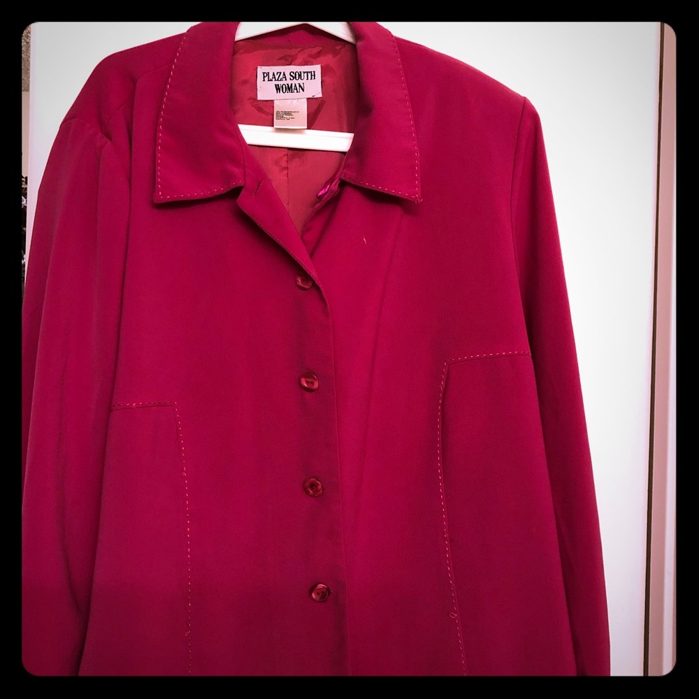 Plaza South Woman stitched blazer